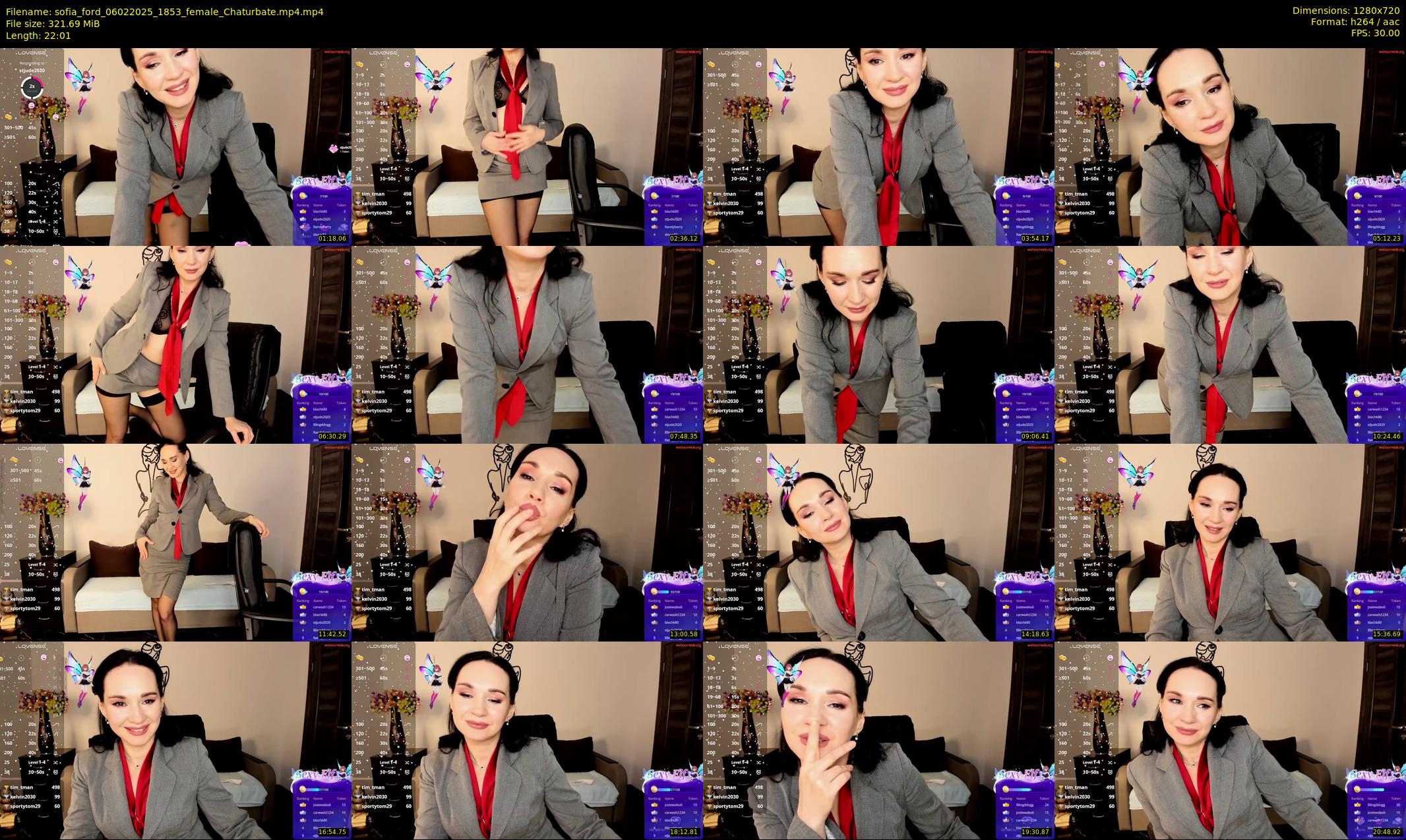 sofia_ford — 23 分のChaturbate 女性 クリップ、2025年2月6日